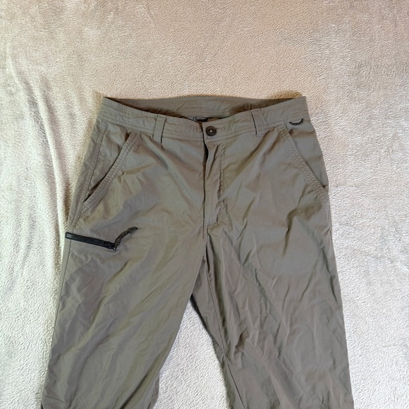 REI Co Op Mens Hiking Pants Size 32W x 32L Khaki Quick Dry Outdoor - Picture 3 of 13